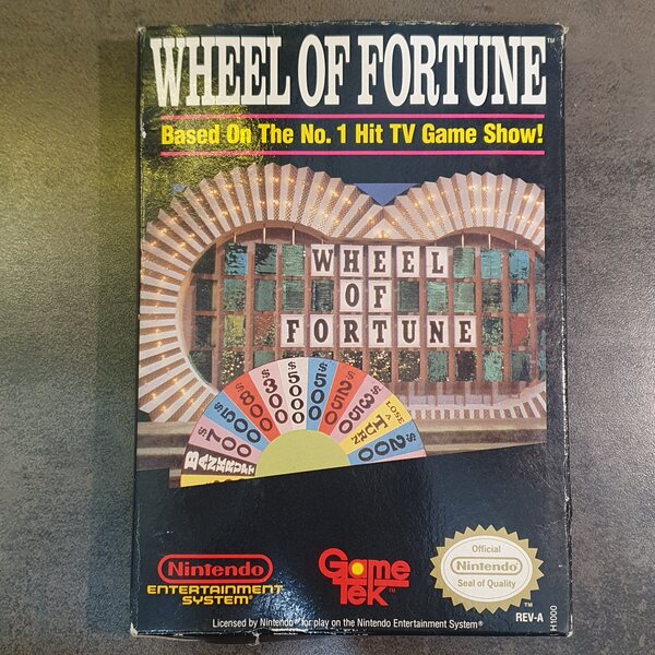 NES Wheel of Fortune (CIB)