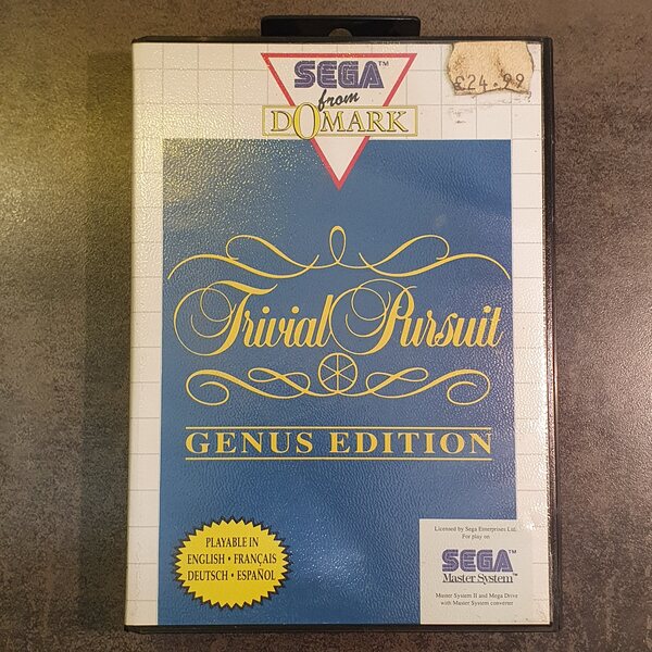 SMS Trivial Pursuit Genius Edition (CIB)