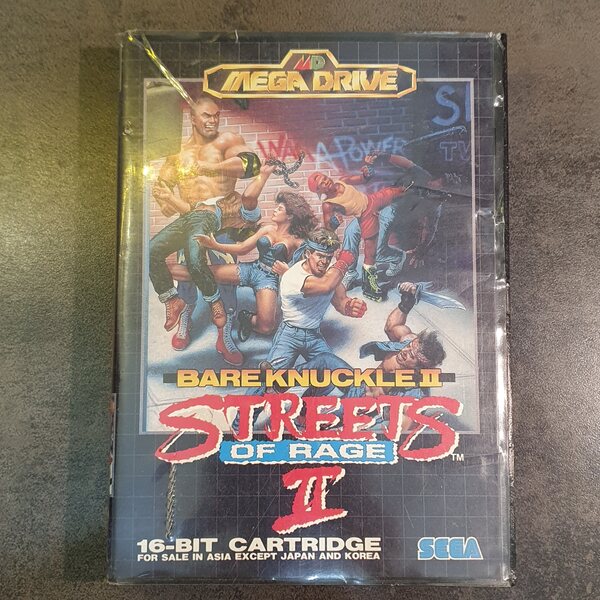 SMD Bare Knuckle II: Streets of Rage II (B)