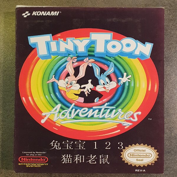 Famicom Tiny Toon 4 in 1 (L)