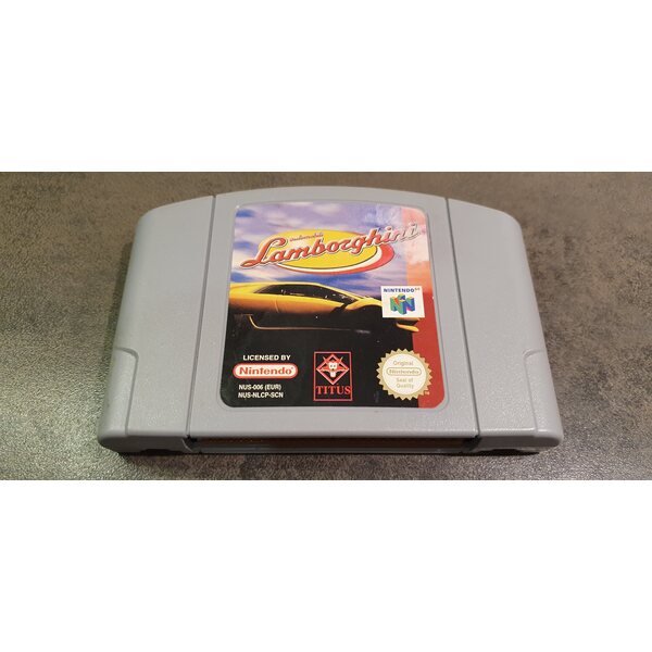 N64 Automobili Lamborghini (L) | Nintendo 64 | Suomen Retropelitarvike  Русский