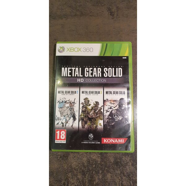 Xbox 360 Metal Gear Solid HD Collection (CIB) (kolmen pelin kokoelma)